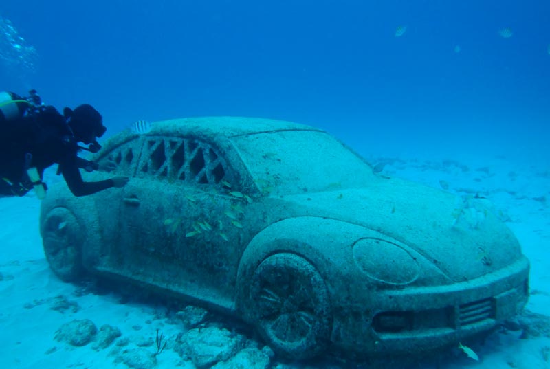 Cancún Lección de Buceo en MUSA (Próximamente)