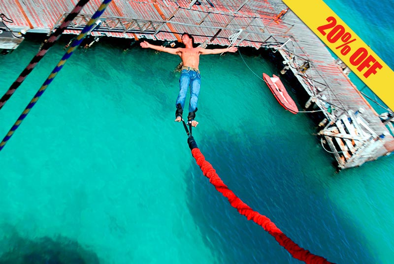 Bungee Jumping Cancun, Only Bungee in Cancun