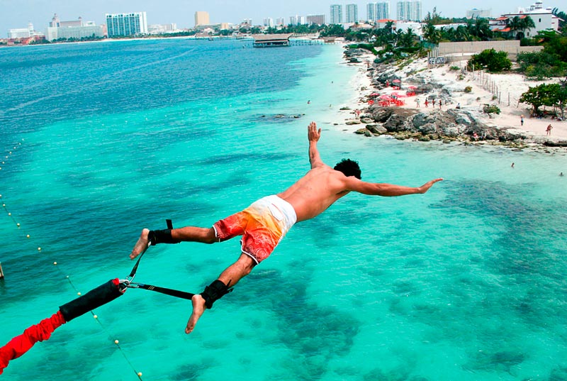 Bungee Jumping en Cancun