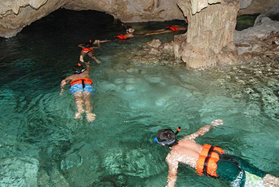 Guided tour to Tulum Mayan Ruins + Aktun Chen Park (Caves & Cenote) (Coming Soon)