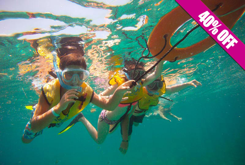 Snorkeling en Cancún.