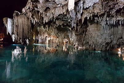 Guided tour to Tulum Mayan Ruins + Aktun Chen Park (Caves & Cenote) (Coming Soon)