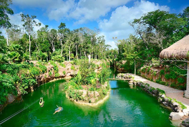 Tour Xenotes Oasis Maya (transporte + admisión + comida gourmet + equipo + actividades) (Próximamente)