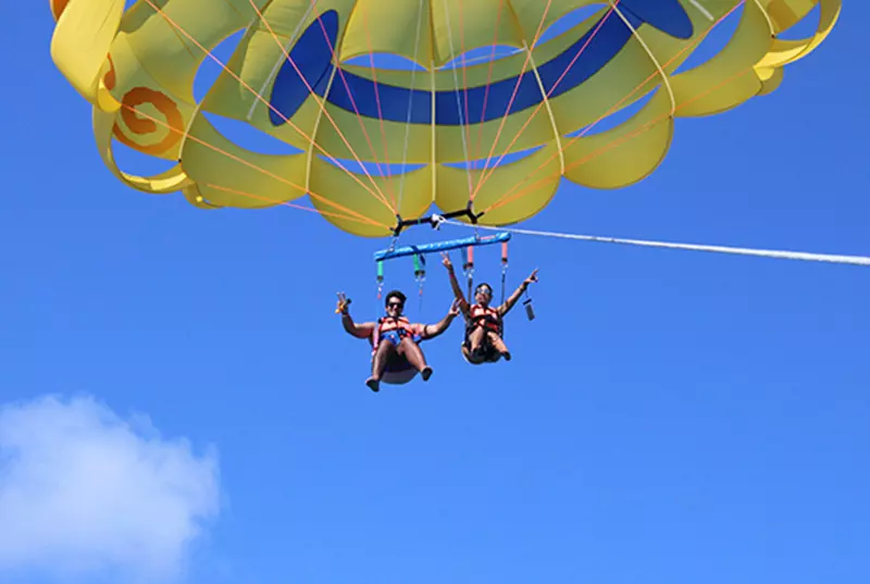 Paquete de Parasail + Waverunner en Cancun