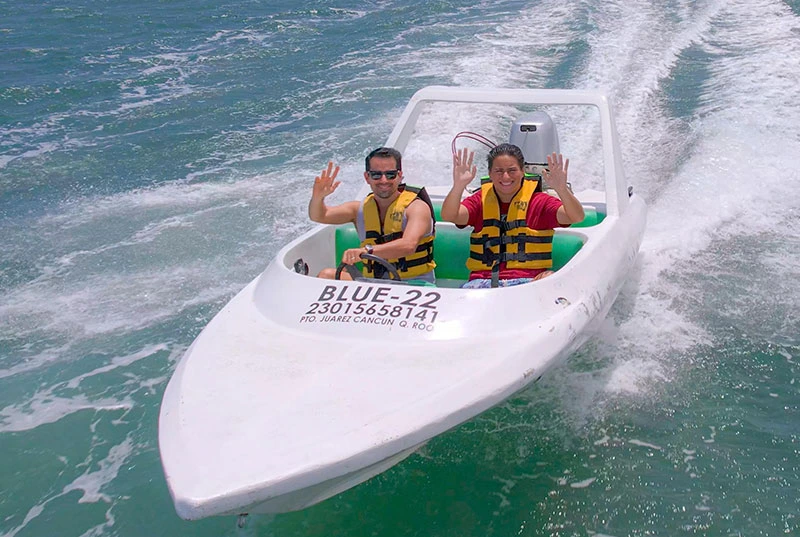 Express Jungle Speedboat Adventure in Cancun