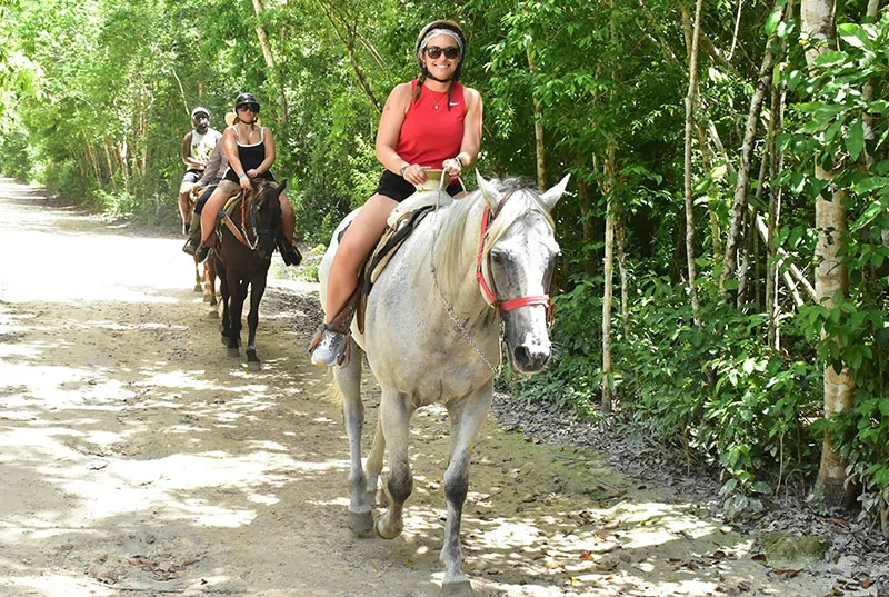 hourseback riding