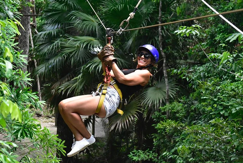 Zipline atv jungle tour