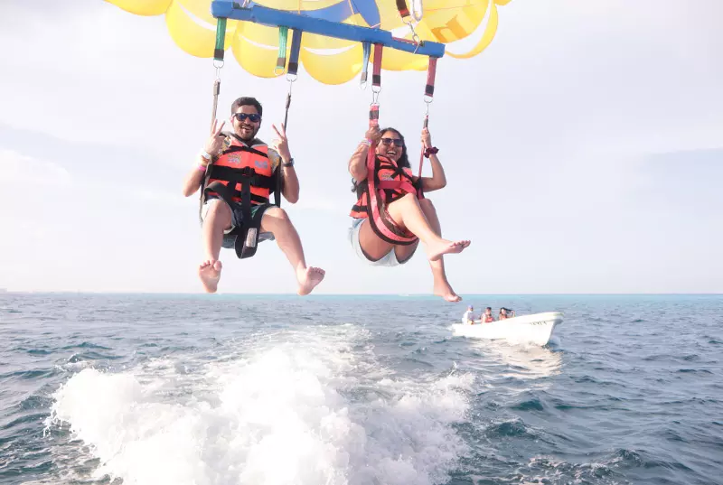 Parasailing en Cancún Promoción