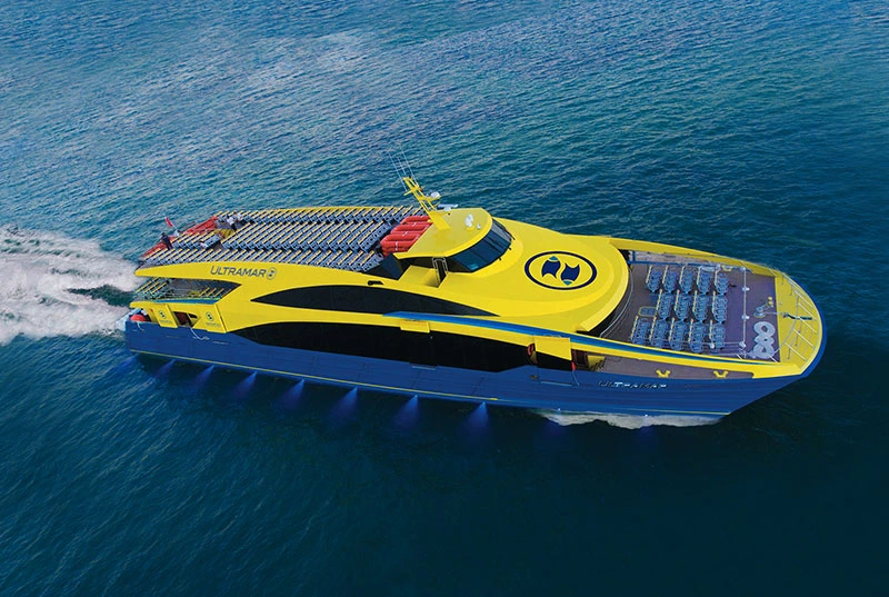 Ultramar Ferry to Isla Mujeres with Transportation