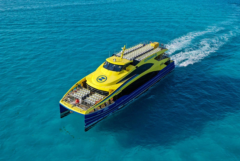 Ultramar Ferry to Isla Mujeres with Transportation