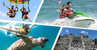 Snorkeling, Parasail, Waverunner ,Ruinas el Meco